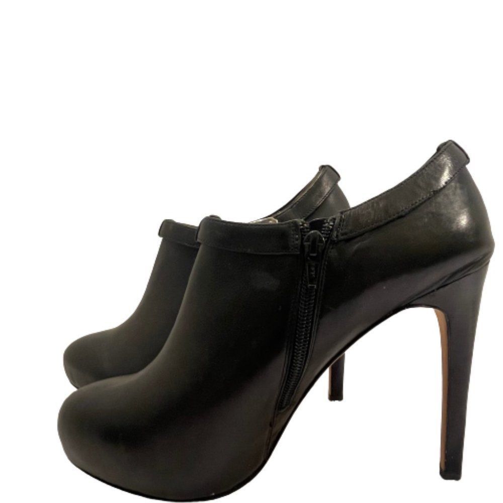 Coach Black Leather Delilah Booties size 10 - Picture 2 of 14